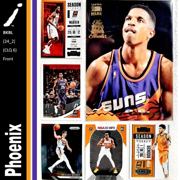 NBA Other - Phoenix Suns  6 Card Lot - BKBL [24_2]